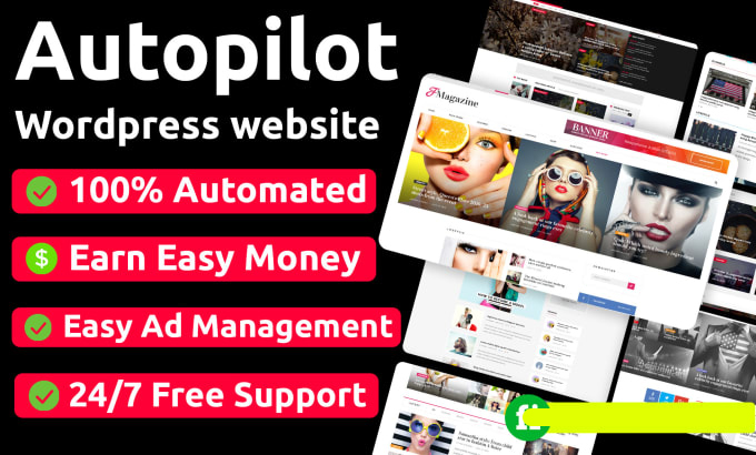 we will create an autopilot news website or auto blogging website